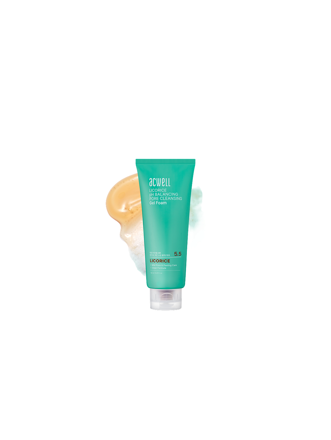 Licorice pH Balancing Pore Cleansing Gel Foam 160ml