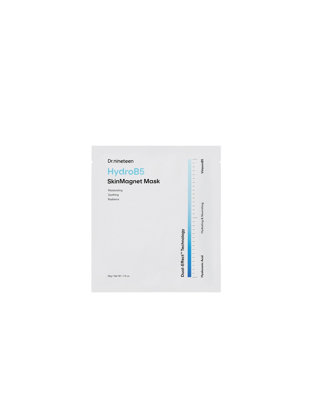 HydroB5 SkinMagnet Hydrogel Mask | 8-Layer HA, Panthenol, PDRN