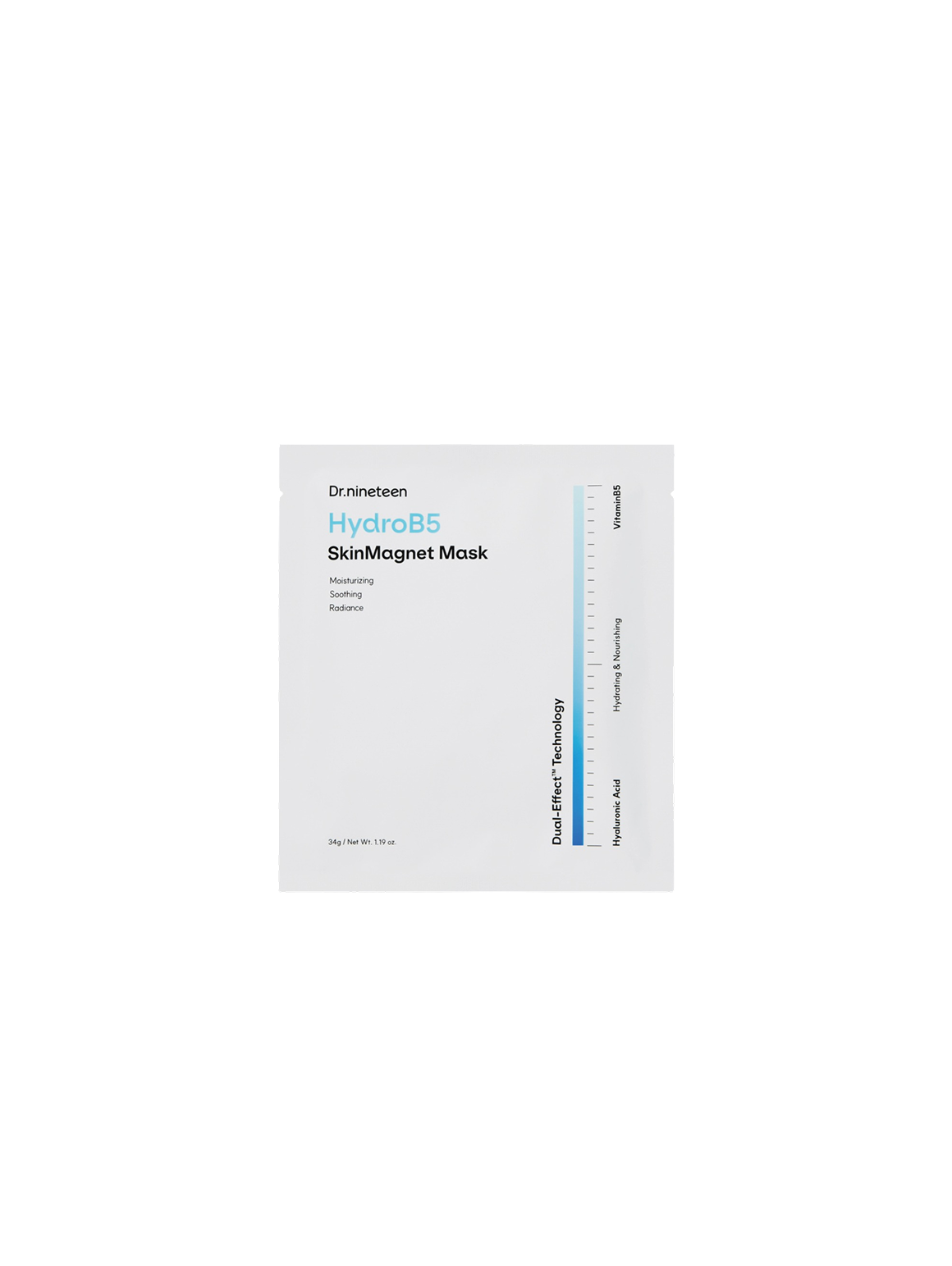 HydroB5 SkinMagnet Hydrogel Mask | 8-Layer HA, Panthenol, PDRN-1