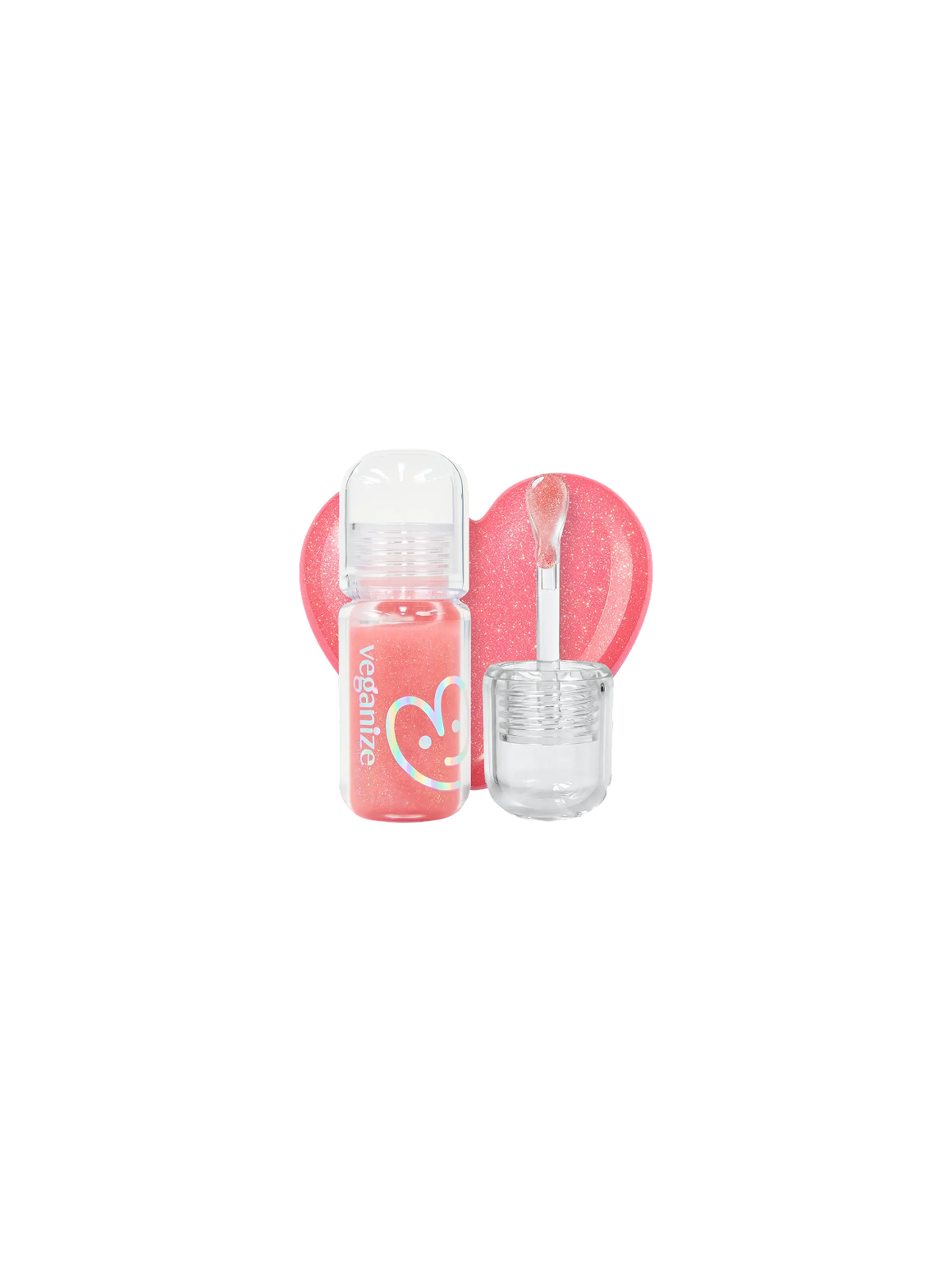 Veganize 4D Jewel Shine Lip Oil Pearl Gloss 03 Fose Fog