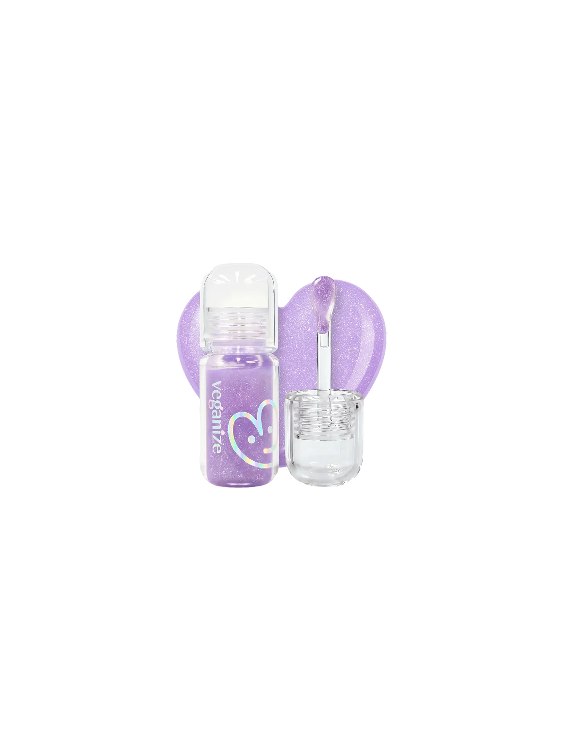 Veganize 4D Jewel Shine Lip Oil Pearl Gloss 06 Midnight Plum
